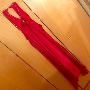 Burgundy Red Prom Dress